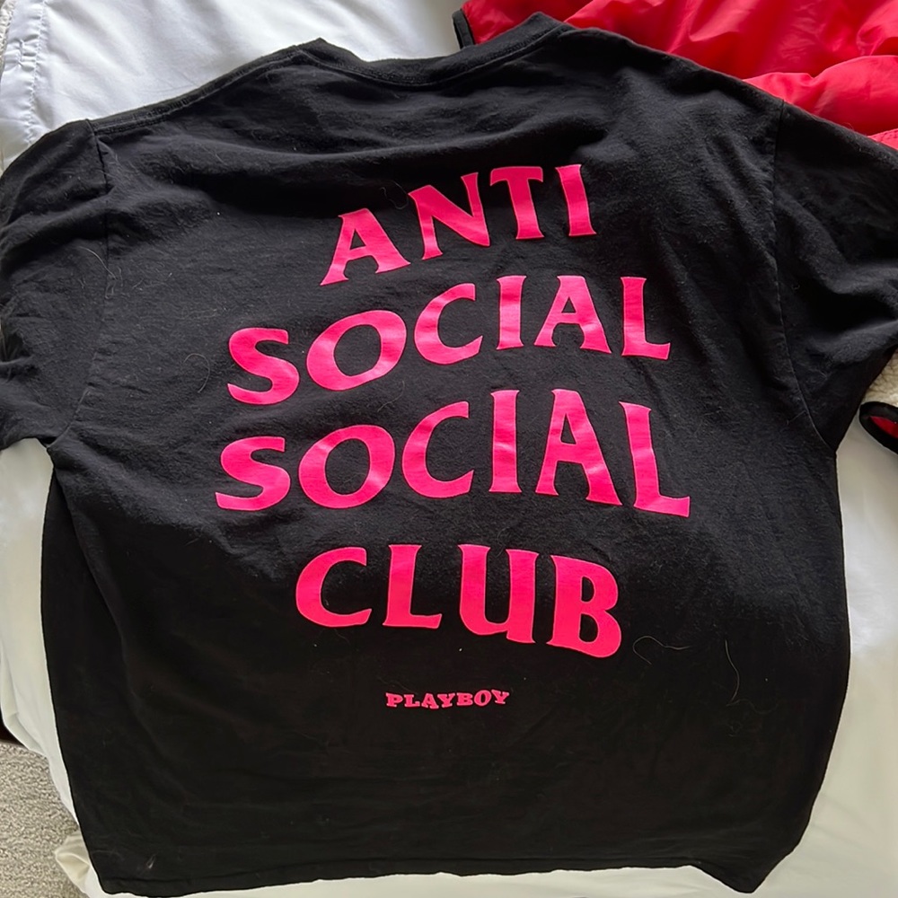 Anti social social club Playboy T-shirt